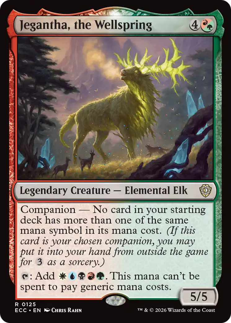 Jegantha, the Wellspring [Lorwyn Eclipsed Commander] | Devastation Store