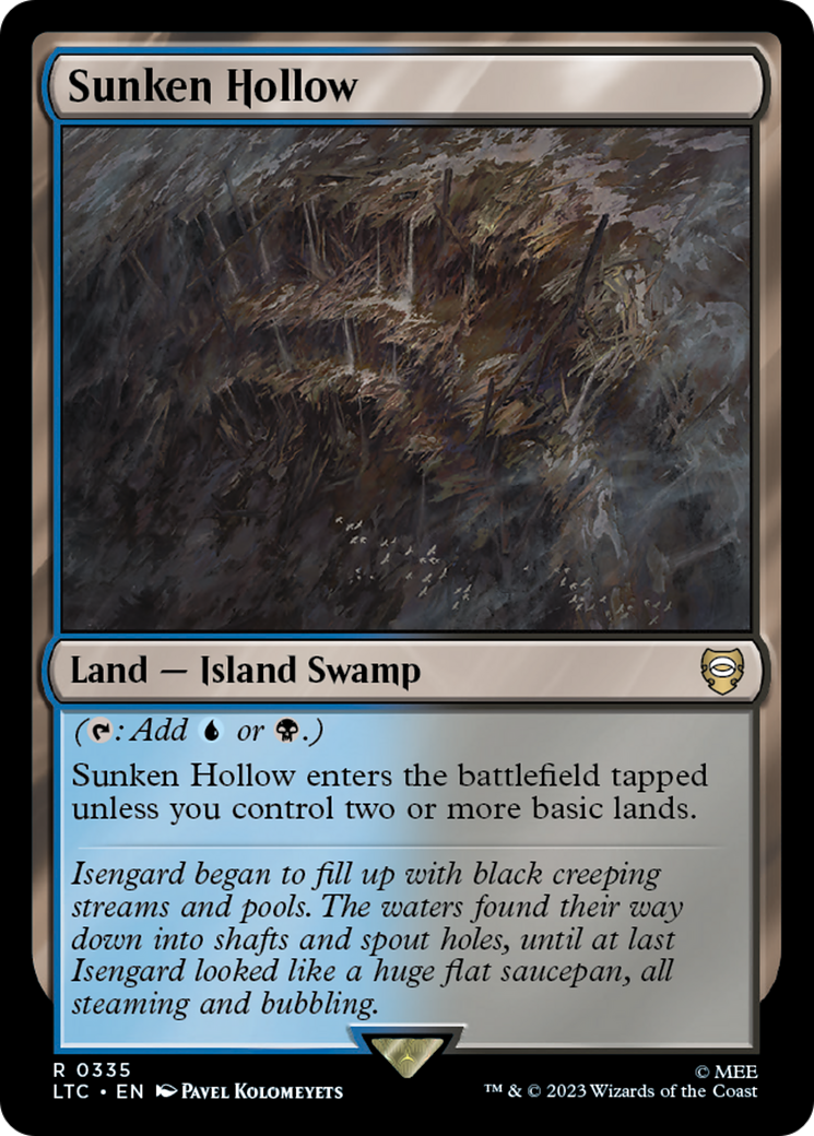 Sunken Hollow [The Lord of the Rings: Tales of Middle-Earth Commander] | Devastation Store