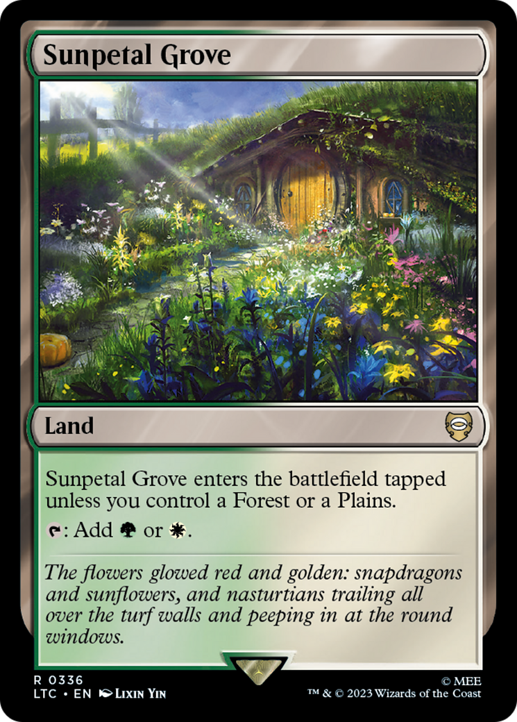 Sunpetal Grove [The Lord of the Rings: Tales of Middle-Earth Commander] | Devastation Store