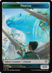Fractal (0005) // Pest (0009) Double-Sided Token [Secrets of Strixhaven Tokens] | Devastation Store