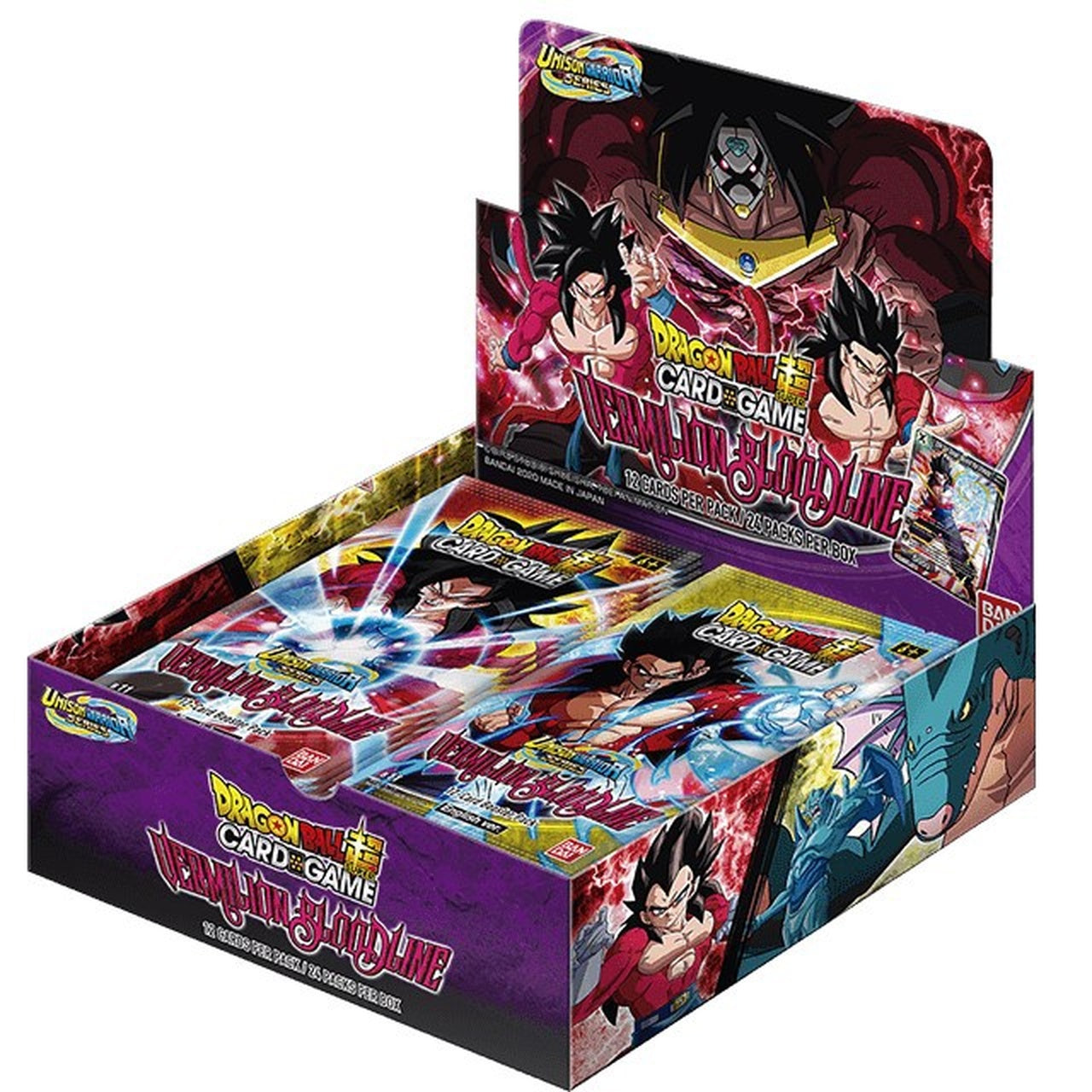 Unison Warrior Series: Vermilion Bloodline [DBS-B11] - Booster Case | Devastation Store