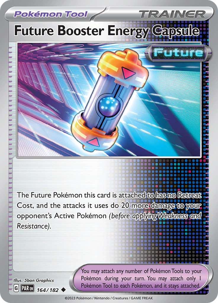 Future Booster Energy Capsule (164/182) [Scarlet & Violet: Paradox Rift] | Devastation Store