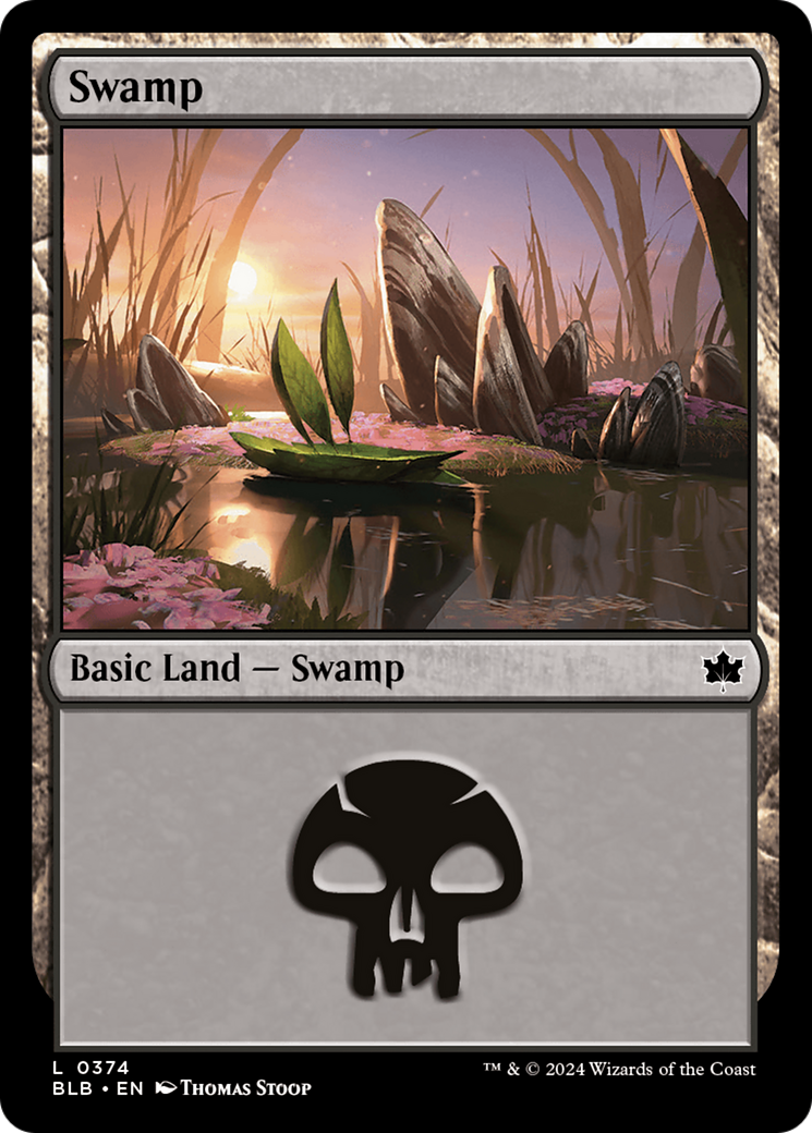 Swamp (0374) [Bloomburrow] | Devastation Store