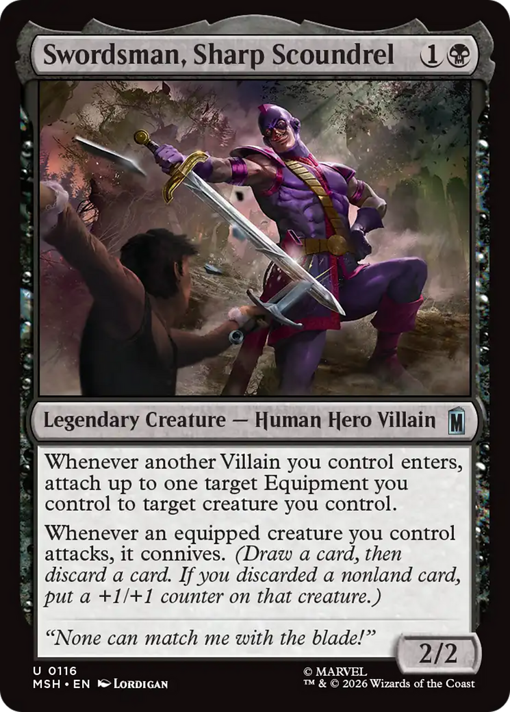 Swordsman, Sharp Scoundrel [Marvel Super Heroes] | Devastation Store