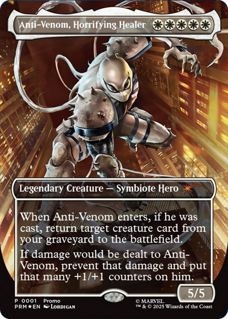 Anti-Venom, Horrifying Healer (Borderless) [Media Promos] | Devastation Store