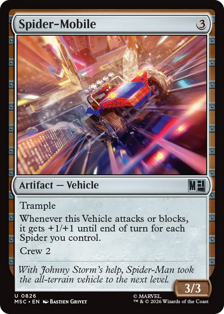 Spider-Mobile [Marvel Super Heroes Commander] | Devastation Store
