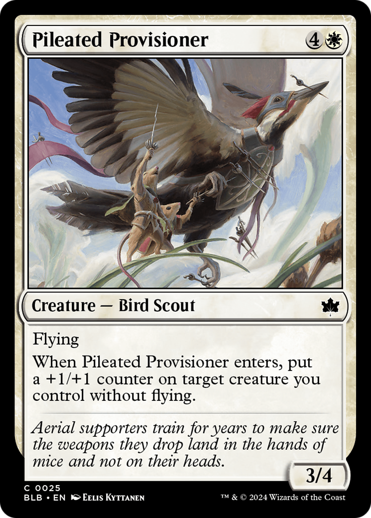 Pileated Provisioner [Bloomburrow] | Devastation Store