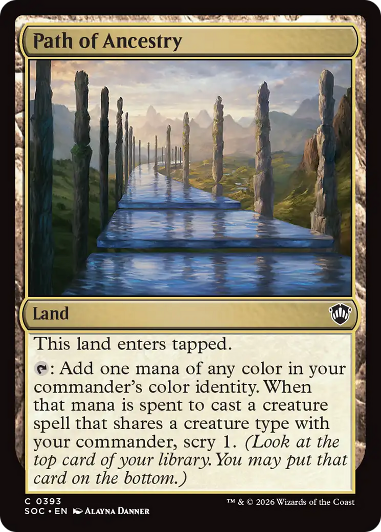 Path of Ancestry [Secrets of Strixhaven Commander] | Devastation Store