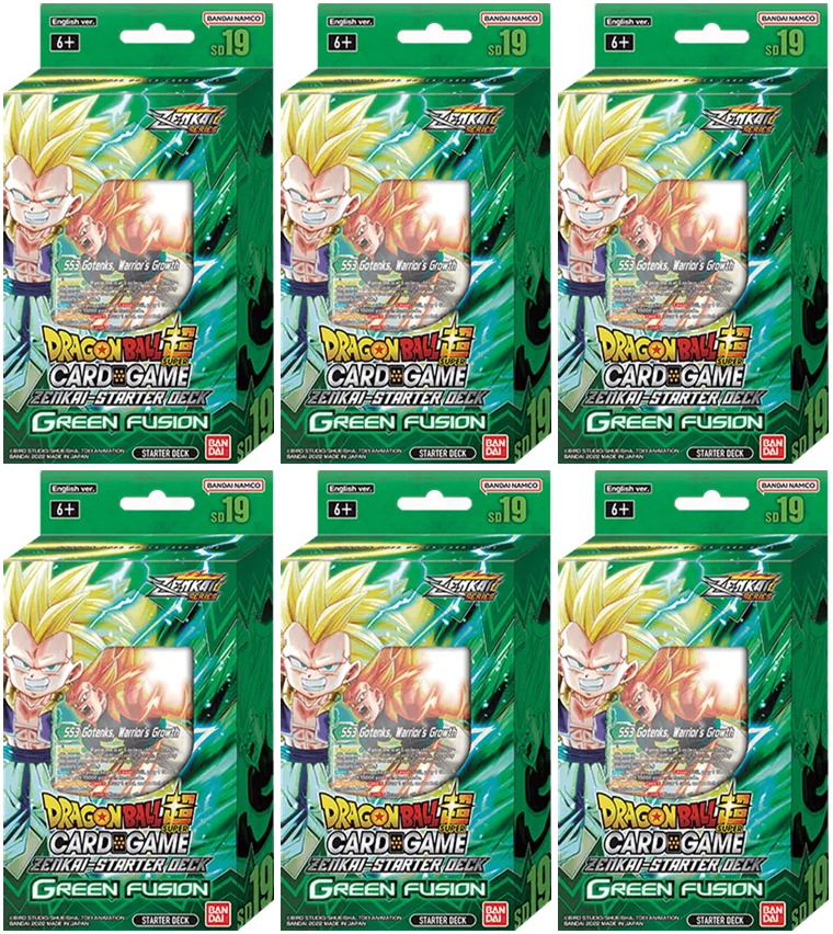 Starter Deck Display [DBS-SD19] - Green Fusion | Devastation Store