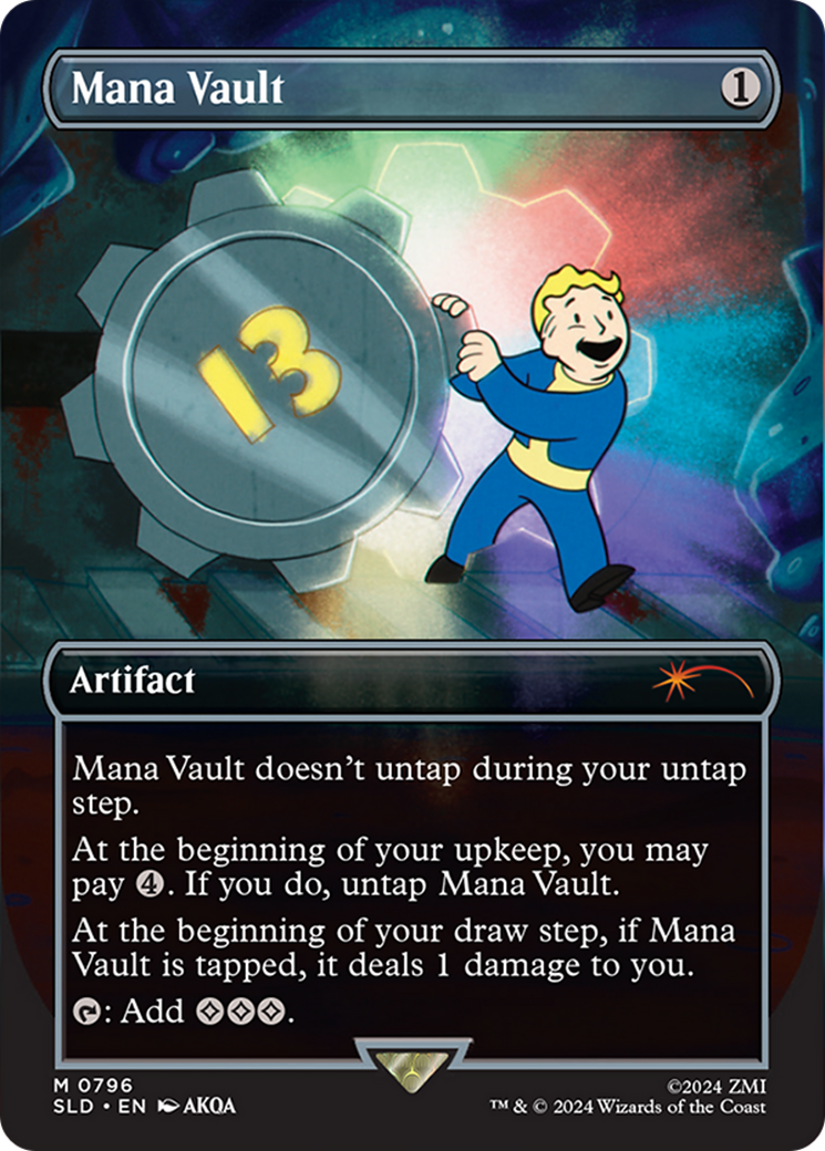 Mana Vault (Rainbow Foil) [Secret Lair Drop Series] | Devastation Store