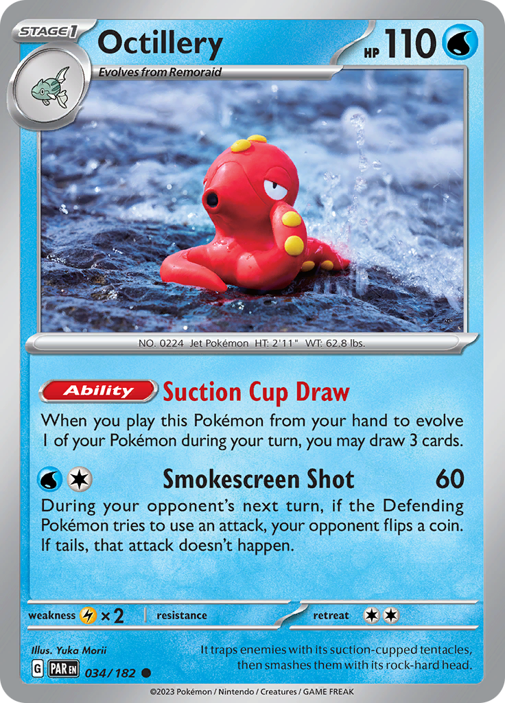 Octillery (034/182) [Scarlet & Violet: Paradox Rift] | Devastation Store