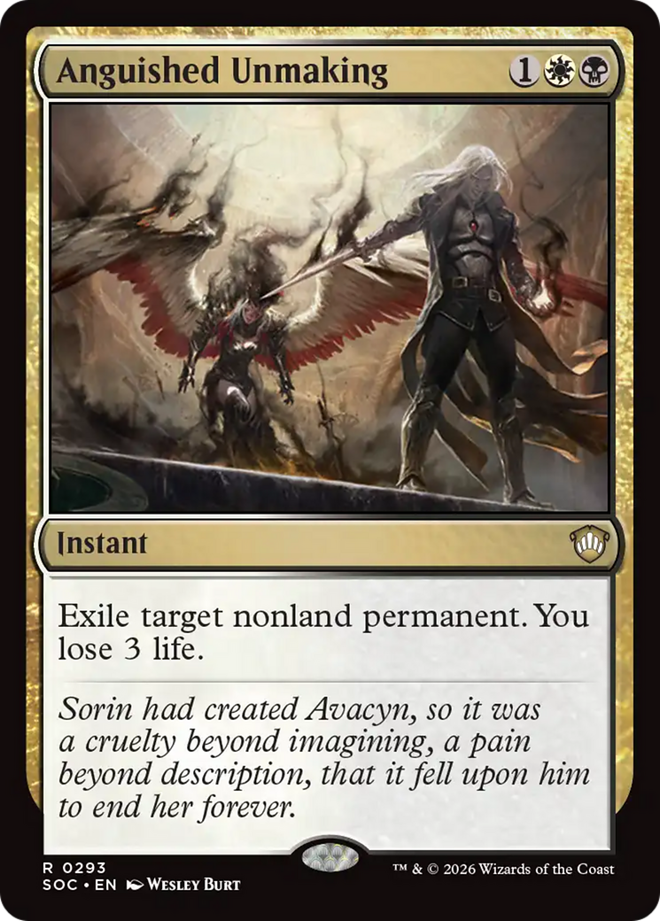 Anguished Unmaking [Secrets of Strixhaven Commander] | Devastation Store