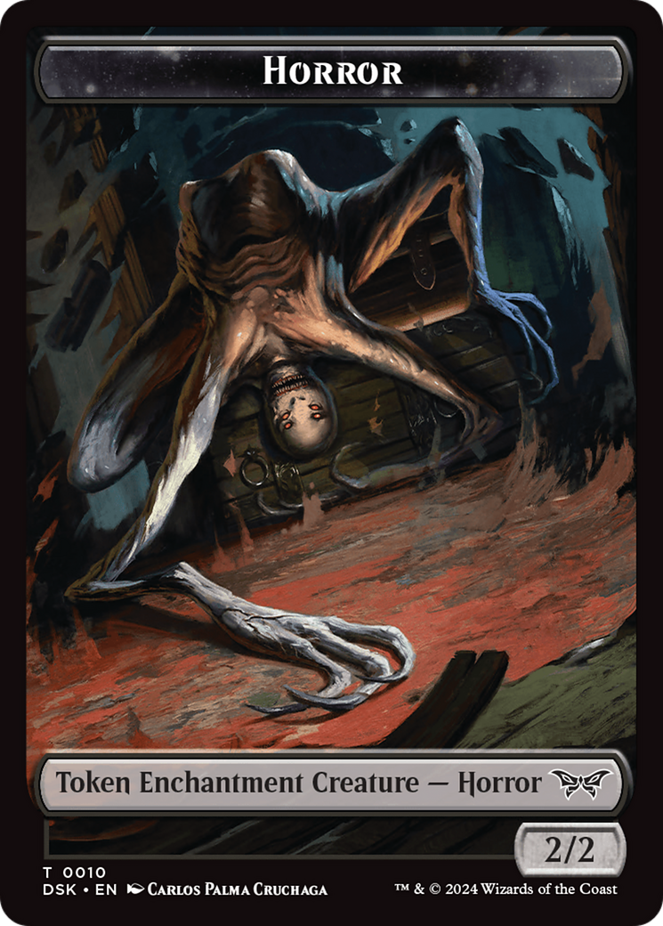 Horror Token [Duskmourn: House of Horror Tokens] | Devastation Store