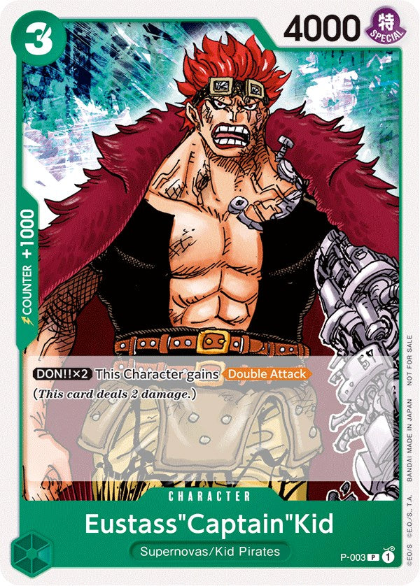 Eustass"Captain"Kid (Promotion Pack 2022) [One Piece Promotion Cards] | Devastation Store