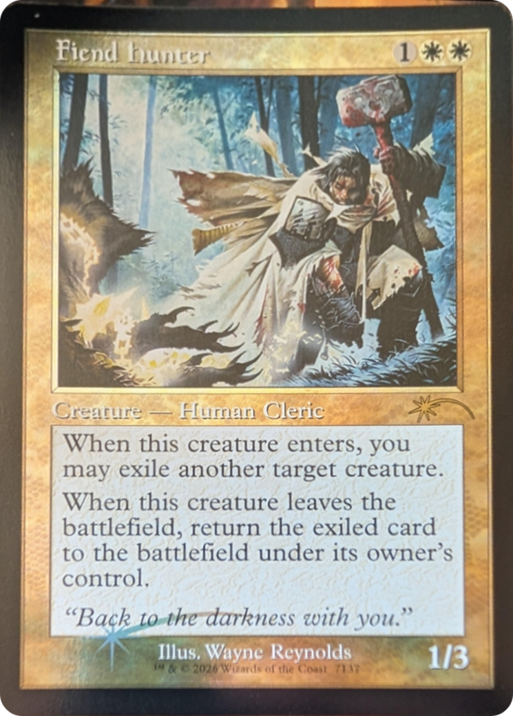 Fiend Hunter (Retro Frame) [Secret Lair Drop Series] | Devastation Store