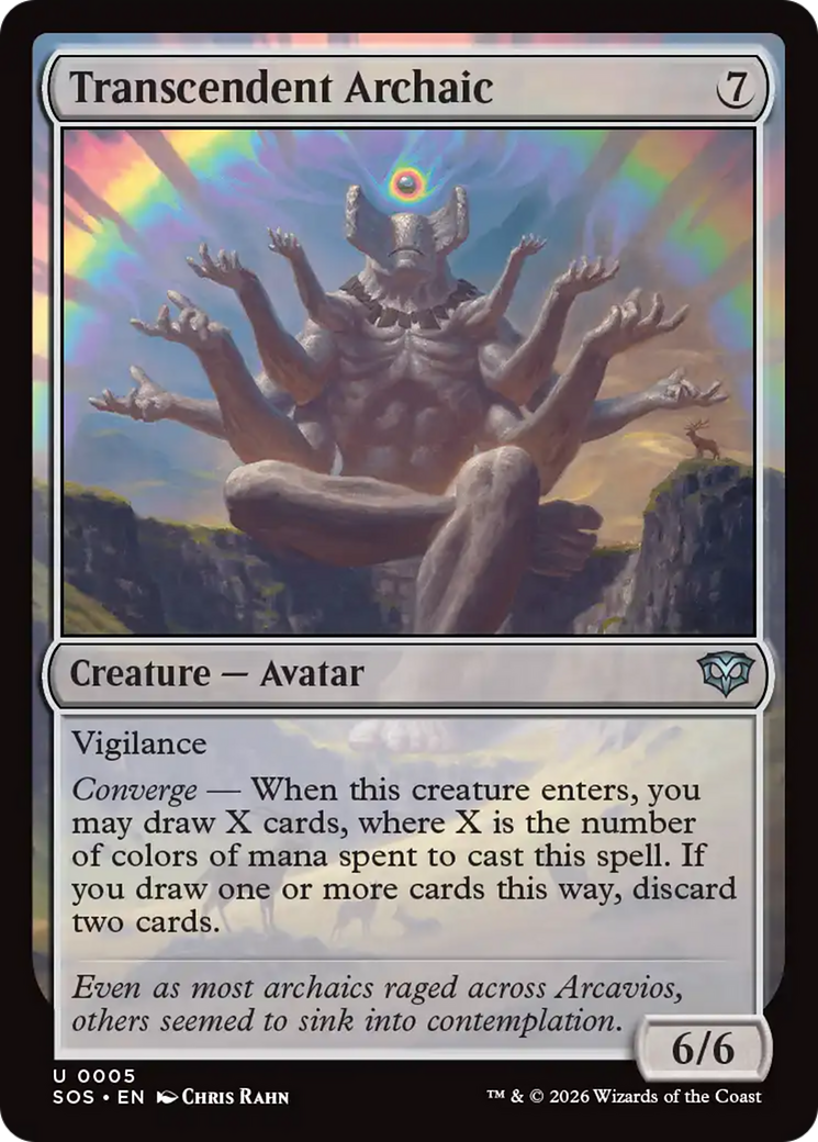 Transcendent Archaic [Secrets of Strixhaven] | Devastation Store