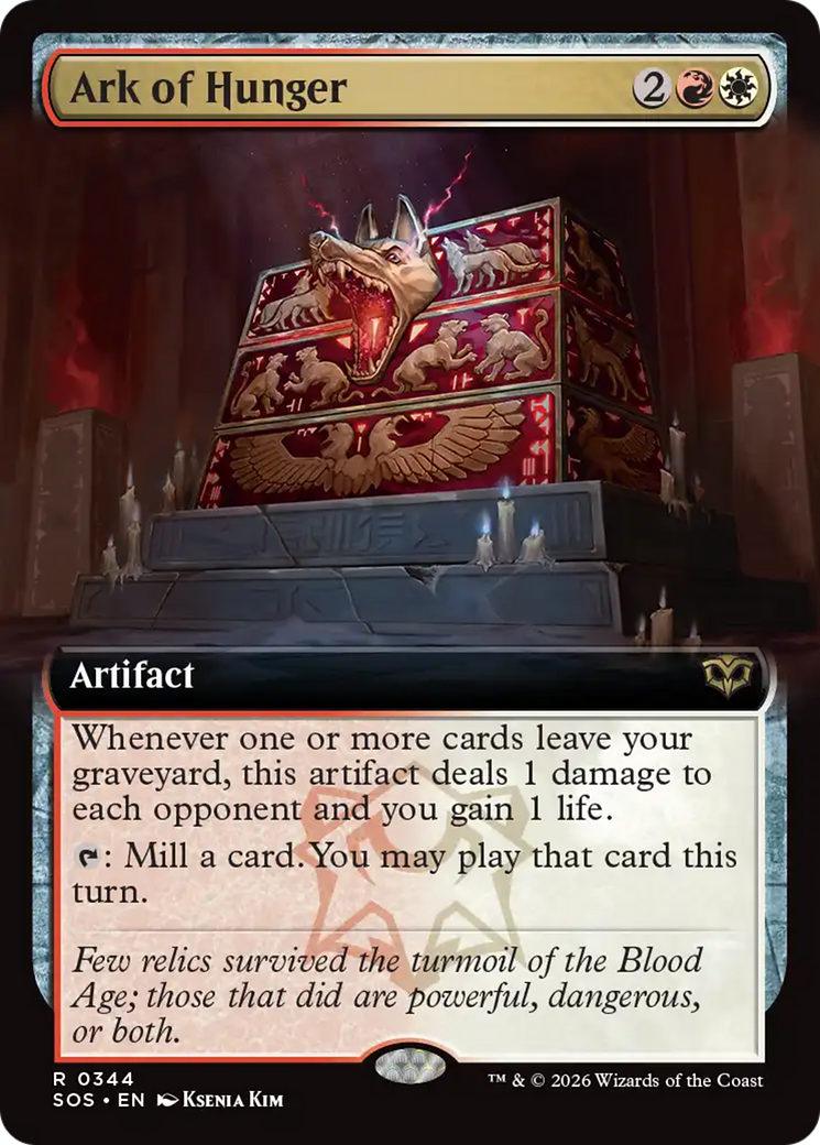 Ark of Hunger (Extended Art) [Secrets of Strixhaven] | Devastation Store