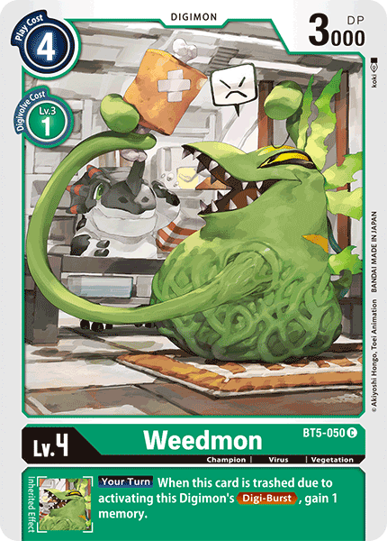 Weedmon [BT5-050] [Battle of Omni] | Devastation Store