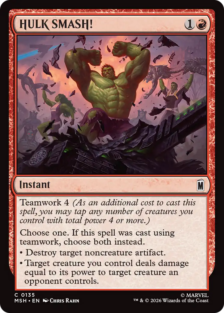 HULK SMASH! [Marvel Super Heroes] | Devastation Store