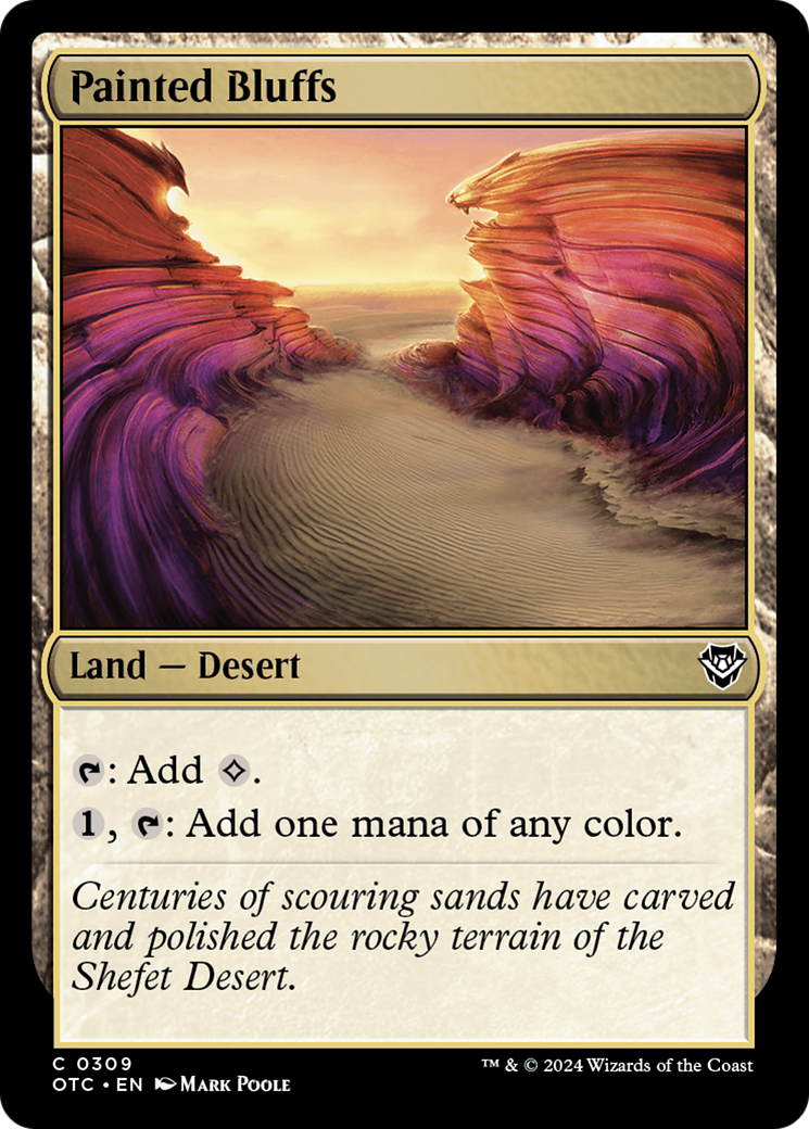 Painted Bluffs [Outlaws of Thunder Junction Commander] | Devastation Store