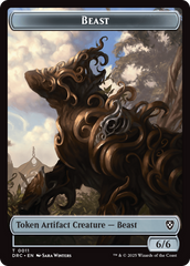 Construct // Beast (0011) Double-Sided Token [Aetherdrift Tokens] | Devastation Store