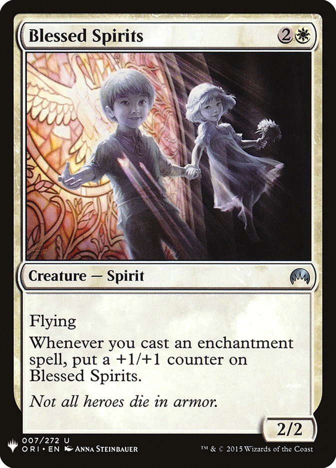 Blessed Spirits [Mystery Booster] | Devastation Store