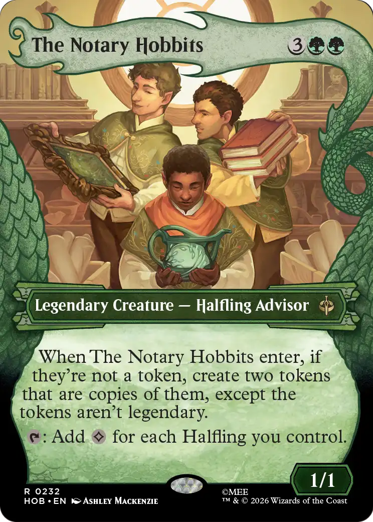 The Notary Hobbits (Showcase) [The Hobbit] | Devastation Store