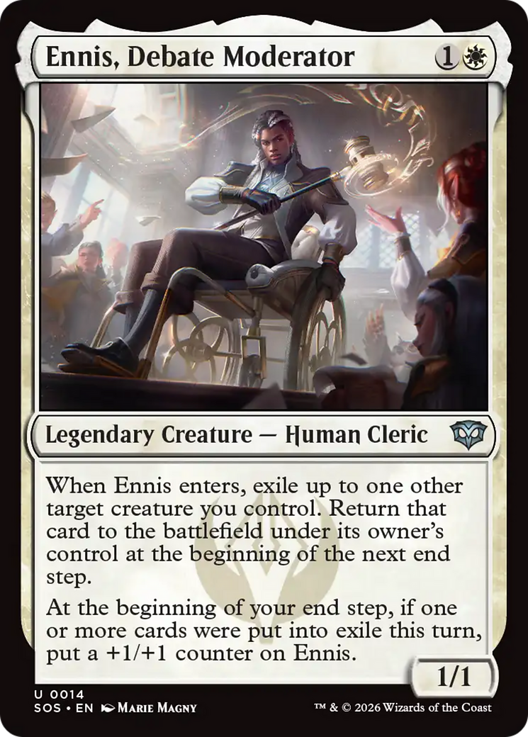 Ennis, Debate Moderator [Secrets of Strixhaven] | Devastation Store