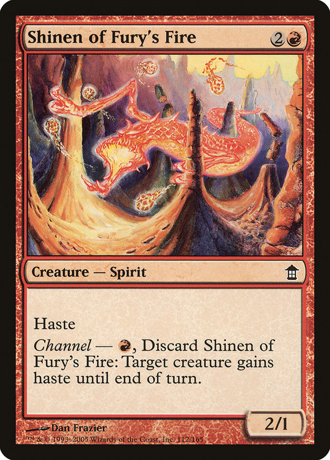 Shinen of Fury's Fire [Saviors of Kamigawa] | Devastation Store