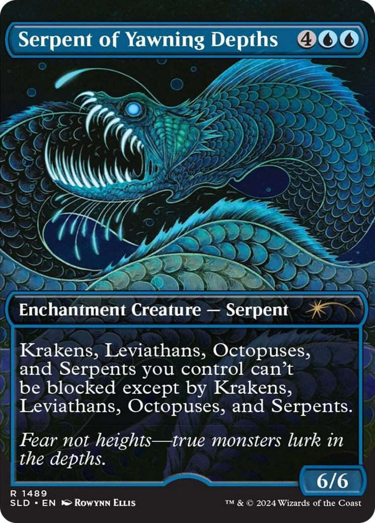 Serpent of Yawning Depths [Secret Lair Drop Series] | Devastation Store