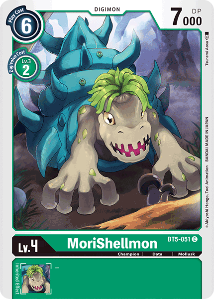 MoriShellmon [BT5-051] [Battle of Omni] | Devastation Store