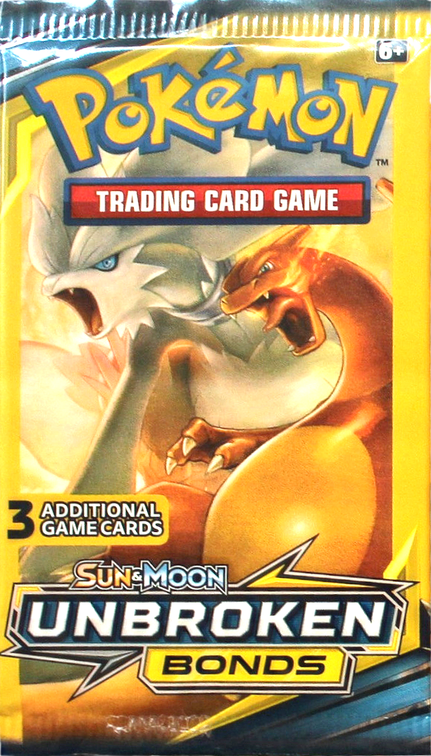Sun & Moon: Unbroken Bonds - 3-Card Booster Pack | Devastation Store