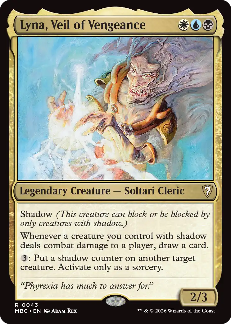 Lyna, Veil of Vengeance [Mystery Booster: Commander Edition] | Devastation Store