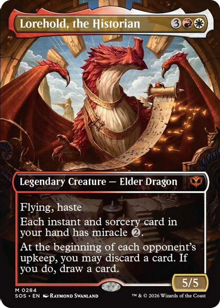 Lorehold, the Historian (Borderless) [Secrets of Strixhaven] | Devastation Store