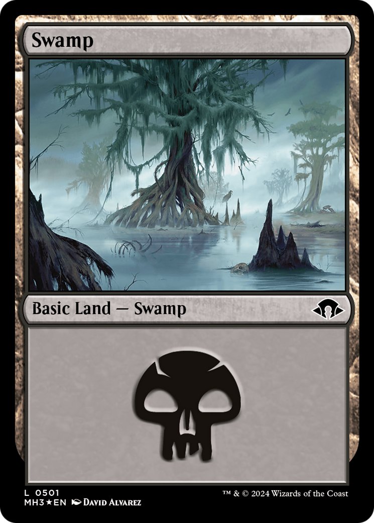 Swamp (0501) (Ripple Foil) [Modern Horizons 3] | Devastation Store