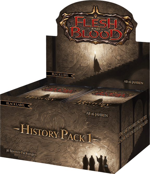 History Pack 1: Black Label [German] - Booster Box | Devastation Store