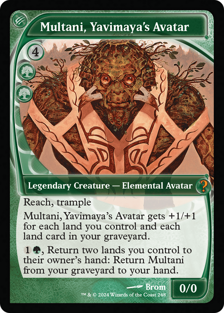 Multani, Yavimaya's Avatar (Future Sight) [Mystery Booster 2] | Devastation Store