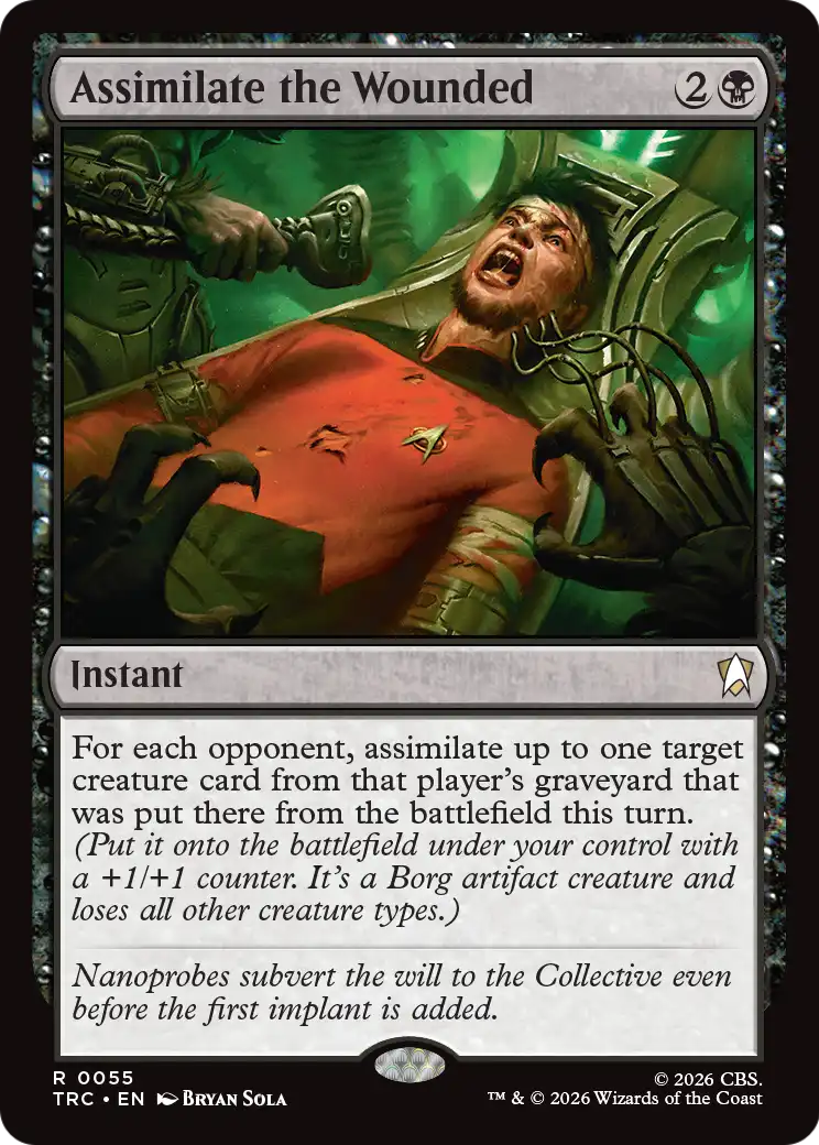 Assimilate the Wounded (Surge Foil) [Star Trek Commander] | Devastation Store