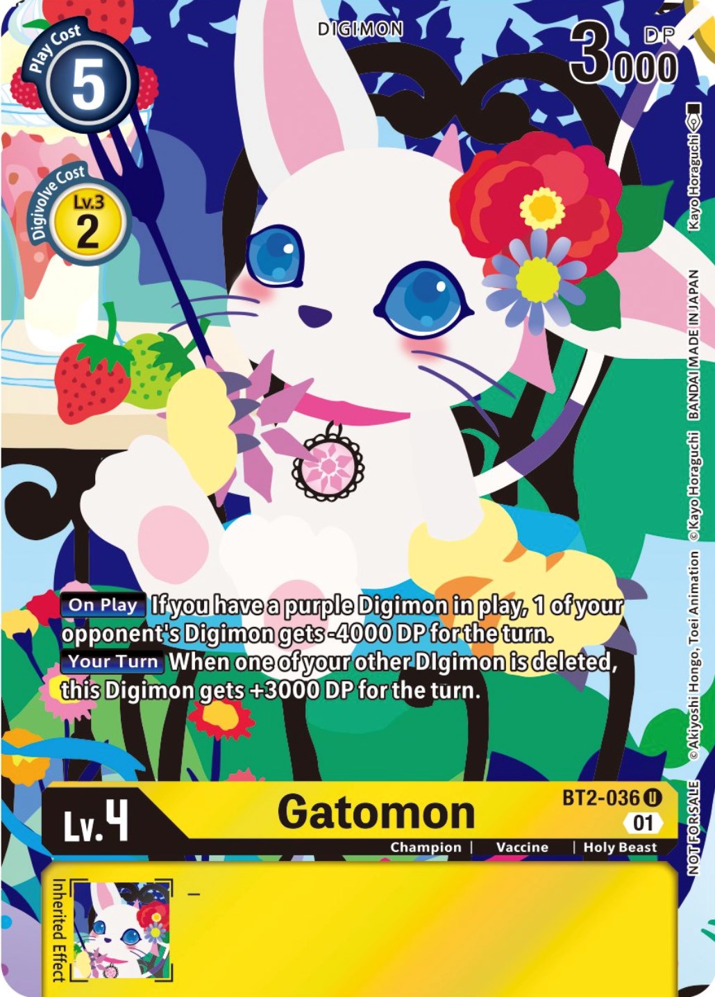 Gatomon [BT2-036] (Tamer's Card Set 2 Floral Fun) [Release Special Booster Promos] | Devastation Store