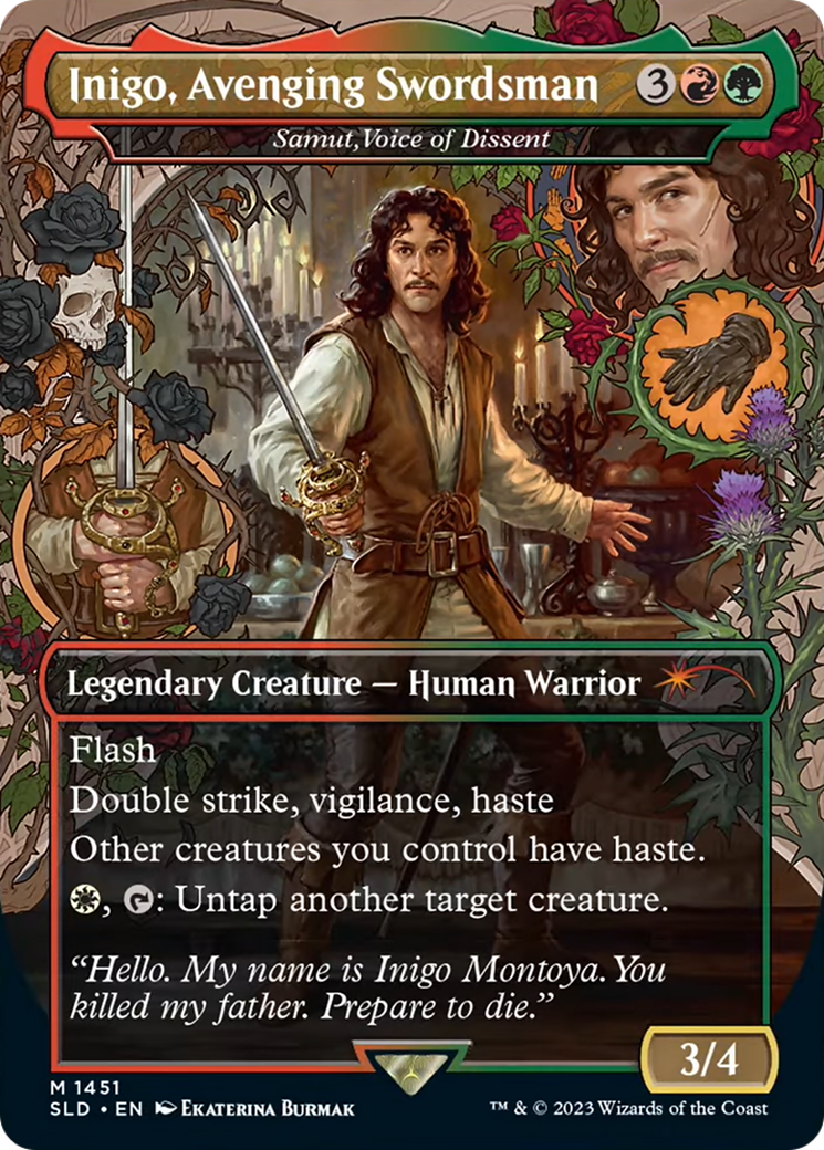 Inigo, Avenging Swordsman - Samut, Voice of Dissent [Secret Lair Drop Series] | Devastation Store