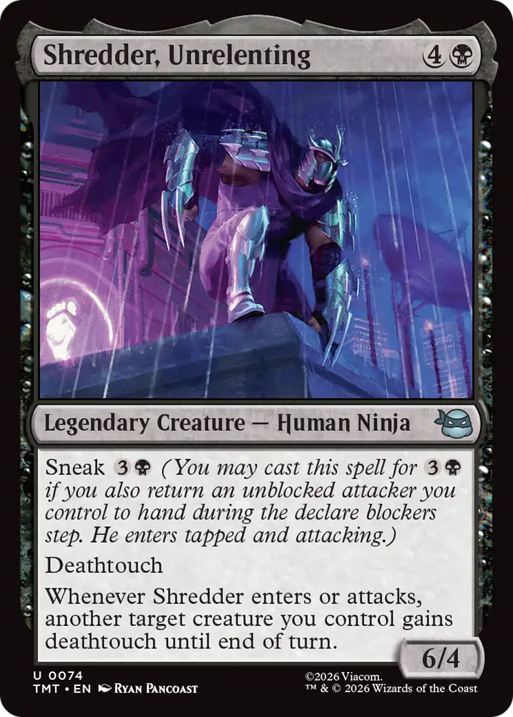 Shredder, Unrelenting [Teenage Mutant Ninja Turtles] - Devastation Store | Devastation Store