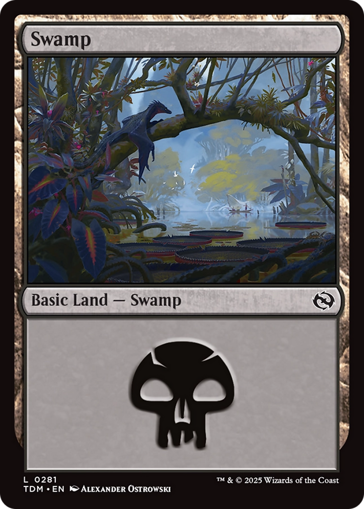 Swamp (0281) [Tarkir: Dragonstorm] | Devastation Store
