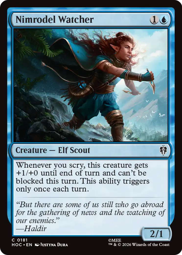 Nimrodel Watcher [The Hobbit: Eternal-Legal] | Devastation Store