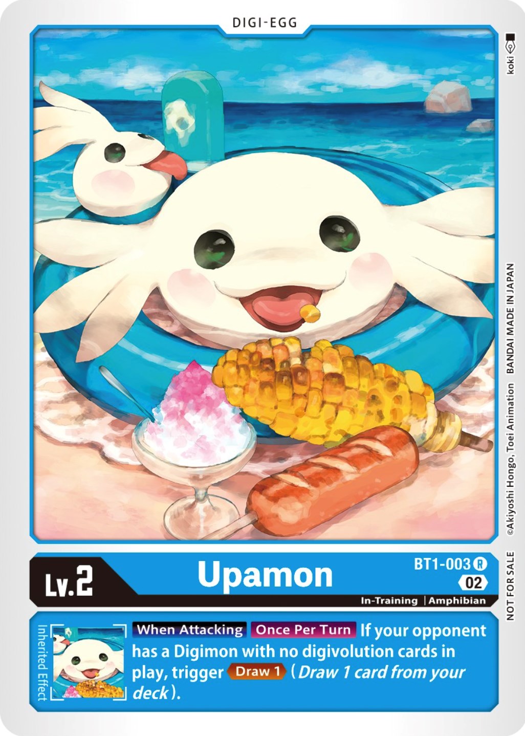 Upamon [BT1-003] (Winner Pack Dimensional Phase) [Release Special Booster Promos] | Devastation Store