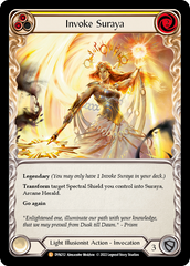 Invoke Suraya // Suraya, Archangel of Knowledge [DYN212] (Dynasty)  Rainbow Foil | Devastation Store