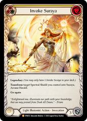 Invoke Suraya // Suraya, Archangel of Knowledge [DYN212] (Dynasty)  Cold Foil | Devastation Store