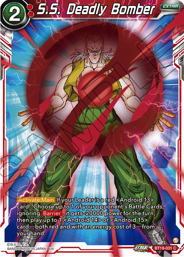 S.S. Deadly Bomber (BT19-031) [Fighter's Ambition] | Devastation Store