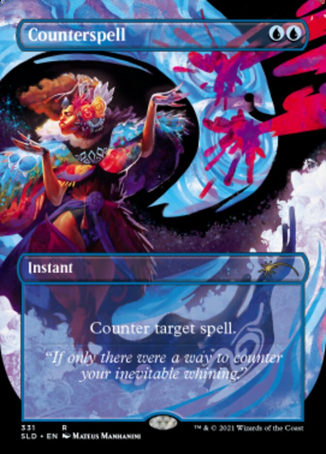 Counterspell (Borderless) [Secret Lair Drop Series] | Devastation Store