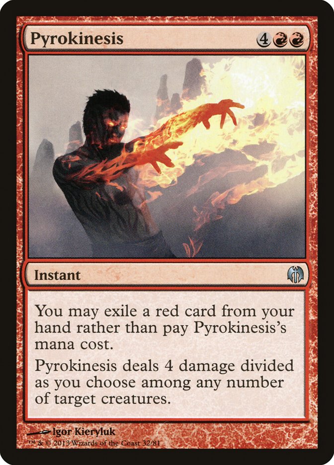 Pyrokinesis [Duel Decks: Heroes vs. Monsters] | Devastation Store