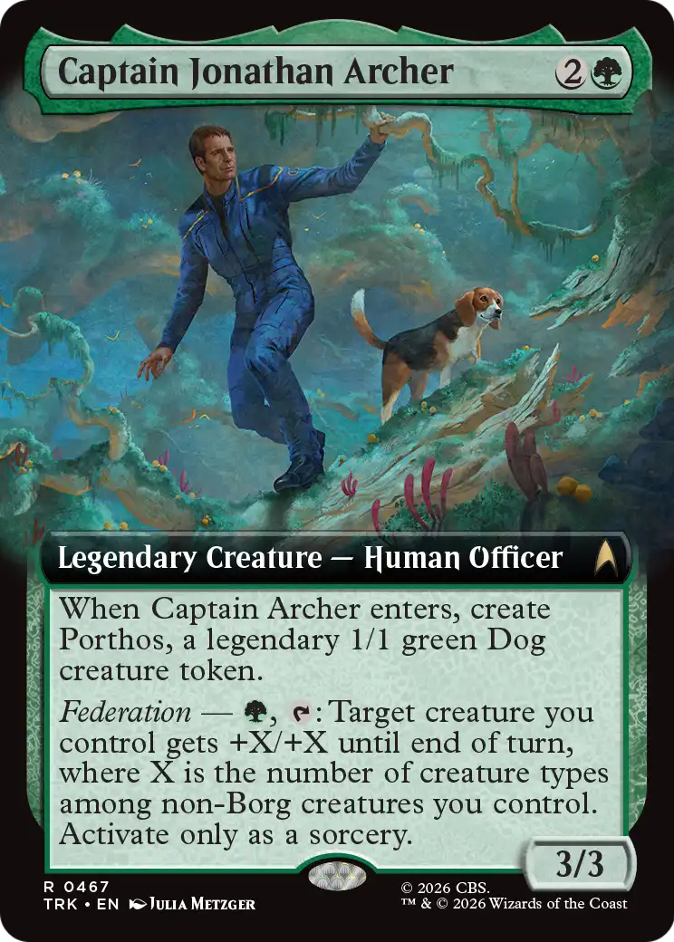 Captain Jonathan Archer (Extended Art) [Star Trek] | Devastation Store